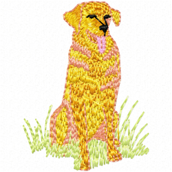 Dogs Embroidery Design 2 Dogs Embroidery Design 2